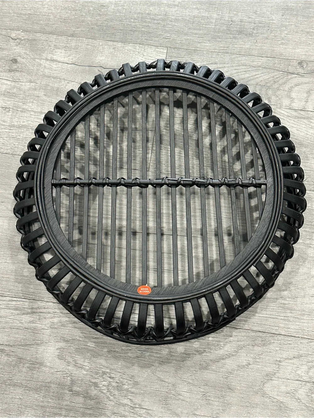 Stratton Home decor round decorative tabletop tray